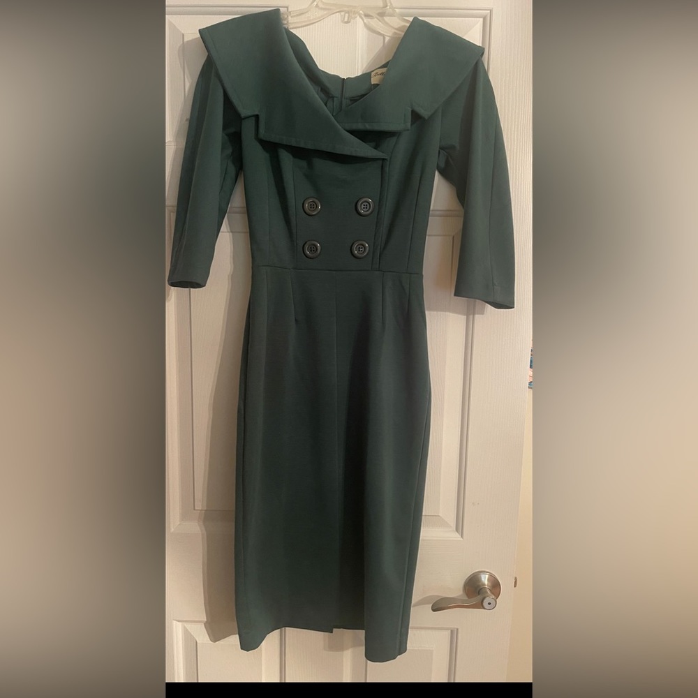 Green dress